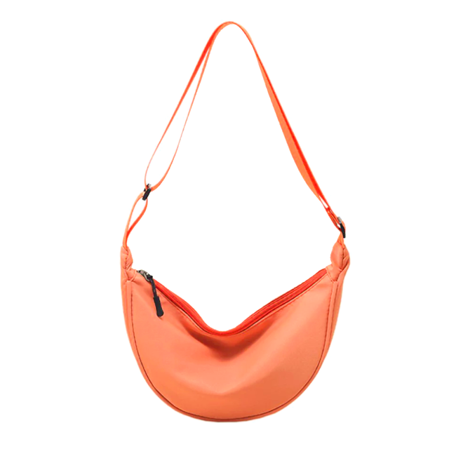 Fashion Favorite Schoudertas - Oranje | 32 x 17 x 8 cm | Nylon/Polyester