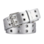 Studs Riem - Zilver | Riemmaat 90 cm | Kunstleer