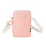 Fashion Favorite Smartphone Tasje - Roze | Nylon/Polyester | 21 x 13 x 3 cm