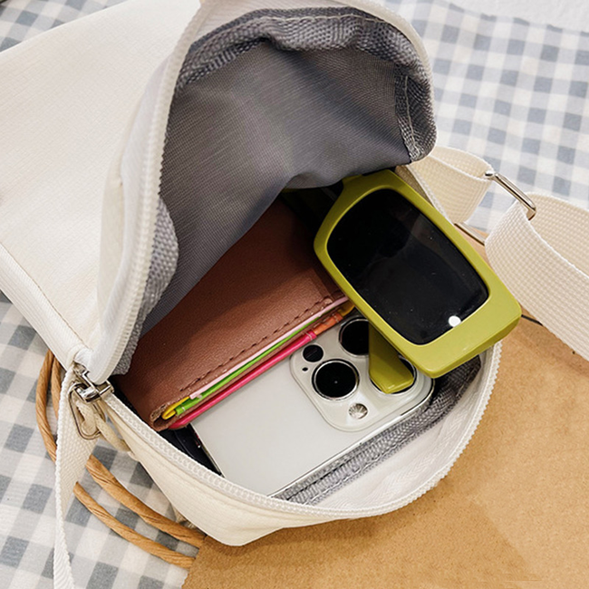 Smartphone Tasje - Zwart | Nylon/Polyester | 21 x 13 x 3 cm