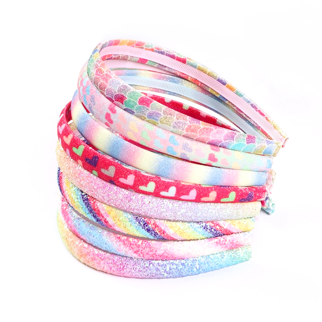 Kinder Diadeem - Hartjes | Plastic / Glitter