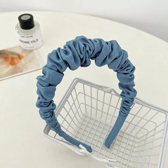 Denim Haarband - Lichtblauw | Spijkerstof/Jeans