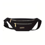 Heuptas - Zwart Oxford | Canvas / Nylon |  30 x 14 x 7 cm