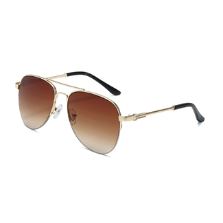 Fashion Favorite Kinder Zonnebril - Aviator Bruin