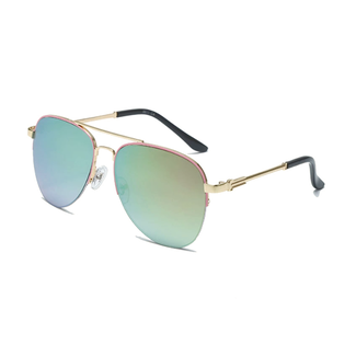 Fashion Favorite Kinder Zonnebril - Aviator Groen