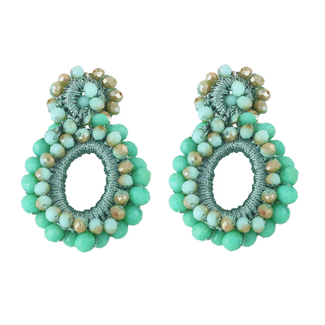 Fashion Favorite Summer Beads Oorbellen - Groen