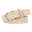 Fashion Favorite Fashion Gevlochten Riem - Beige | 85 - 100 cm | Stretch / Polyester