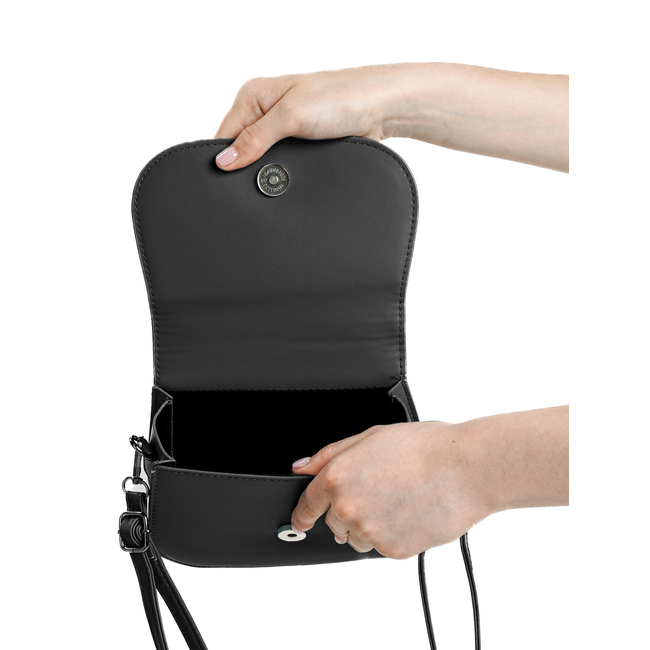 Fashion Trend Schoudertas - Zwart | 19 x 15 x 7 cm