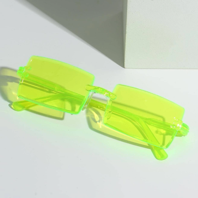 Neon Bril - Groen | Fashion Favorite