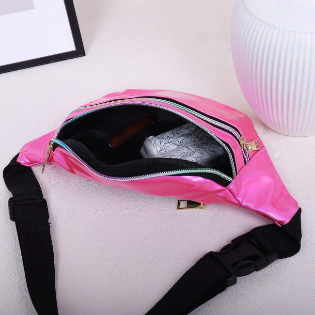 Heuptas - Festival Roze | PU leder | 29 x 15 x 7 cm