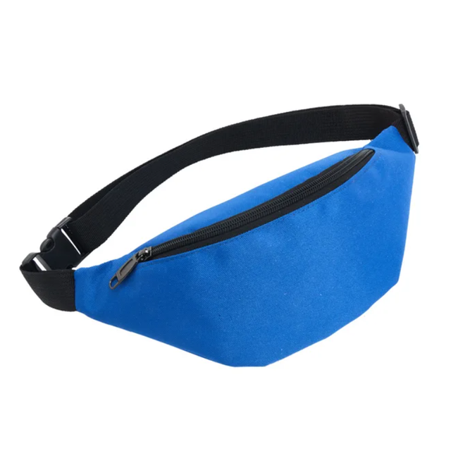 Uni Heuptas - Blauw | Canvas / Nylon |  30 x 14 x 7 cm