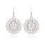 Fashion Favorite Carise Circle Oorbellen - Wit