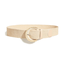 Amber Beads Gevlochten Riem - Crème | Rotan / Stro | 90 x 4,5 cm