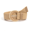 Fashion Favorite Amber Beads Gevlochten Riem - Beige