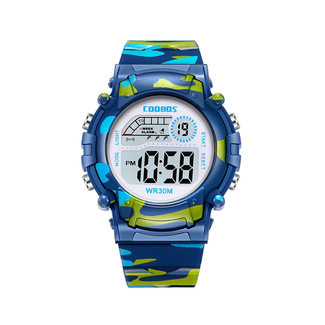 Fashion Favorite Digitaal Horloge - Army Blauw