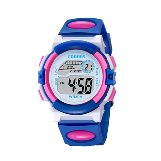 Fashion Favorite Digitaal Horloge - Blauw/Roze