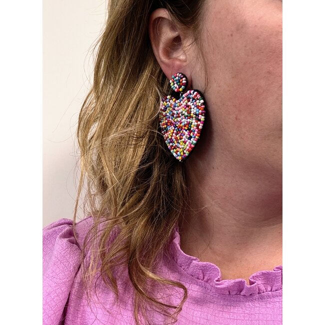 Emily Hart Oorbellen - Multi | 6,6 x 4,7 cm