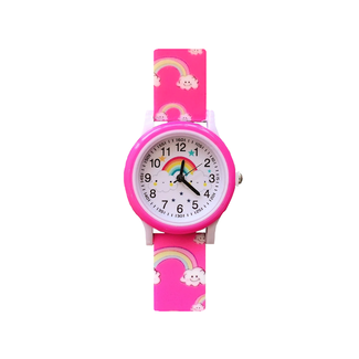 Fashion Favorite Kinder Horloge Regenboog - Roze