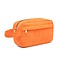 Corduroy Make-up Tas - Oranje | 23 x 12,5 x 9 cm