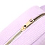 Corduroy Make-up Tas - Wit | 23 x 12,5 x 9 cm