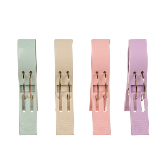 Strandlaken - Handdoek Knijper / Clip | Set 4 stuks