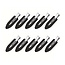 Make Up Haarclips - Zwart | Set 10 stuks | Fashion Favorite