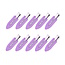 Fashion Favorite Make Up Haarclips - Set 10 stuks Lila