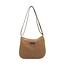 Rattan Summer Tas - Bruin | 29 x 25 cm | Rotan / Polyester