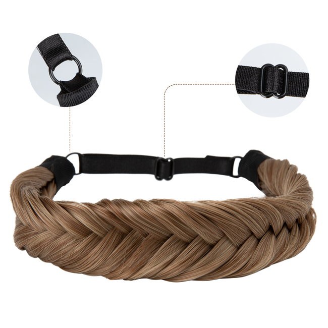 Vlecht / Braid Haarband - Pecan Blonde | Regular 3,5 cm