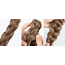 Vlecht / Braid Haarband - Medium Brown | Regular 3,5 cm