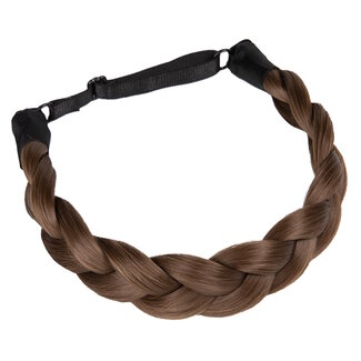Fashion Favorite Braid Haarband - Medium Brown