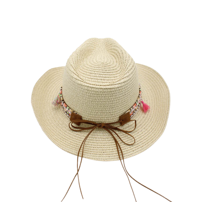 Cowboy Hoed Ibiza - Bruin | Verstelbaar | 55 - 58 cm