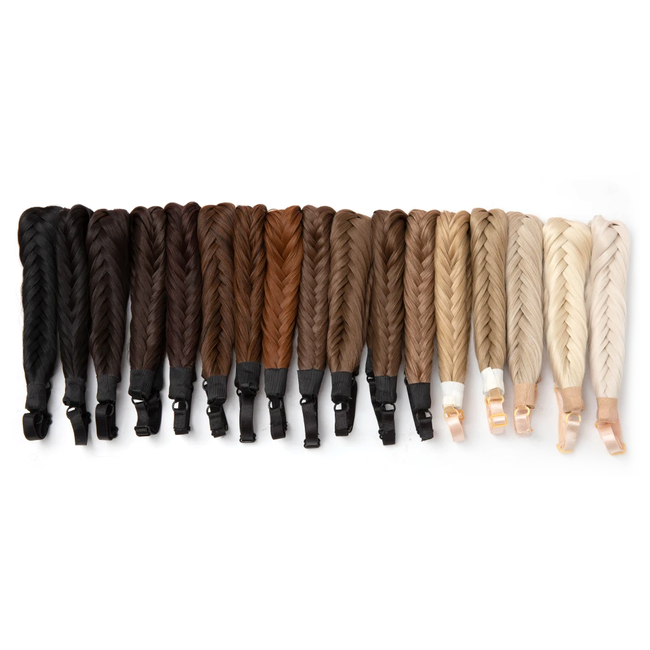 Vlecht / Braid Haarband - Ash Blonde | Fishtail 3,5 cm