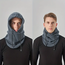Fleece 3-in-1 Muts - Grijs | One size | Polyester