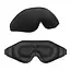 3D Slaapmasker - Zwart | Lash Proof Masker | 25 x 10 cm