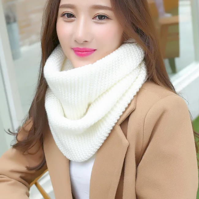 Colsjaal - Crème | Gebreid Kabelpatroon | Acryl / Polyester