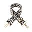 Bag Strap / Tas Riem Luipaard | Zwart/ Wit | Schouderriem
