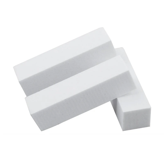 Nagel Polijstblok - Roze / Set 3 stuks | Nagelverzorging | Manicure