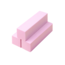 Nagel Polijstblok - Roze / Set 3 stuks | Nagelverzorging | Manicure