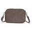 Crossbody Schoudertas - Groen | 20 x 13,5 x 5,5 cm | Suedelook