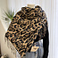 Winter Sjaal - Luipaard Bruin | 180 x 70 cm | Polyester
