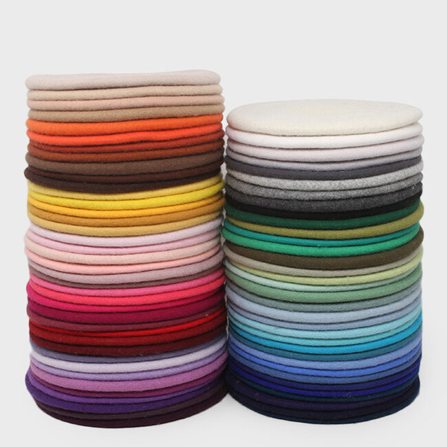 Franse Baret - Rood | Polyacryl | One Size