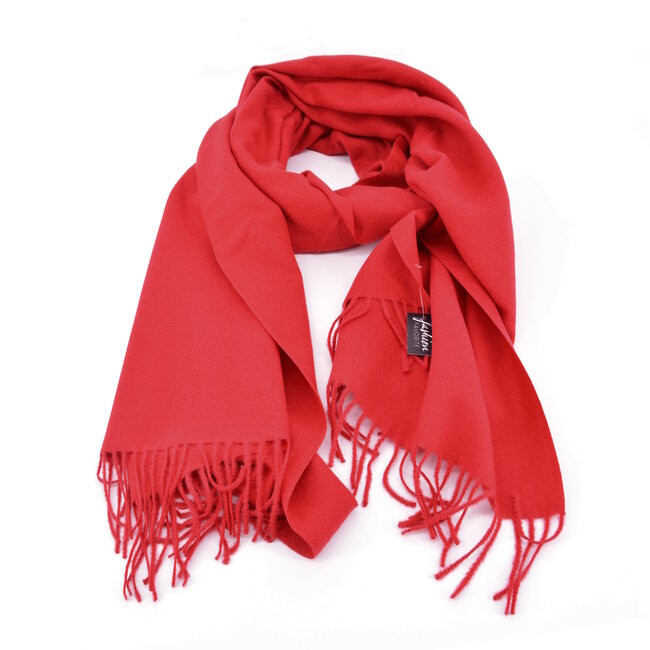 Flore Sjaal - Rood | 190 x 70 cm | Polyester