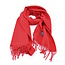 Flore Sjaal - Rood | 190 x 70 cm | Polyester