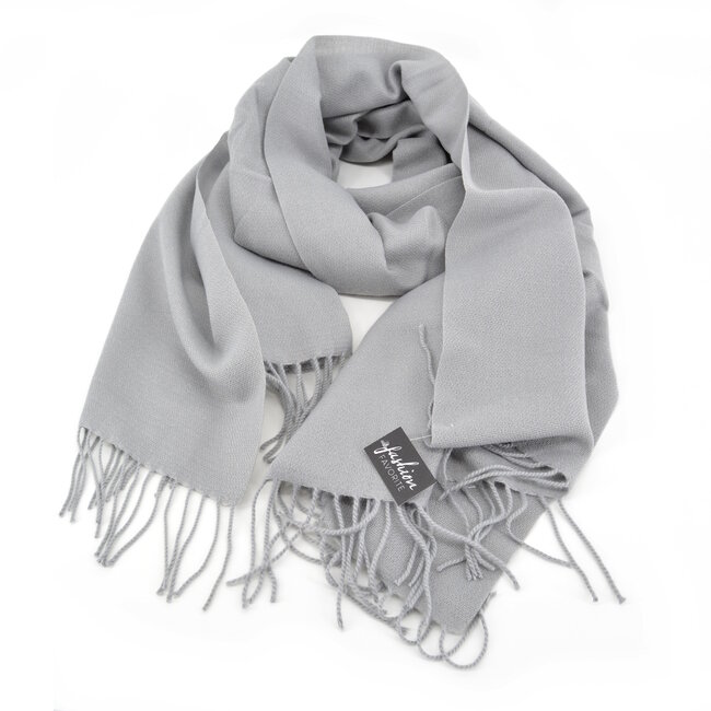Flore Sjaal - Grijs  | 190 x 70 cm | Polyester