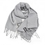 Flore Sjaal - Grijs  | 190 x 70 cm | Polyester