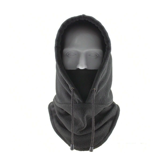 Fleece 3-in-1 Muts - Grijs | One size | Polyester