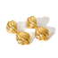 Ibiza Oorbellen - Shell #1 | Schelp Oorhangers | Stainless Steel