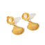 Ibiza Oorbellen - Shell #2 | Schelp Oorhangers | Stainless Steel