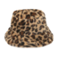 Furry Leopard Bucket Hat - Luipaard Bruin | Polyacryl | 56-58 cm